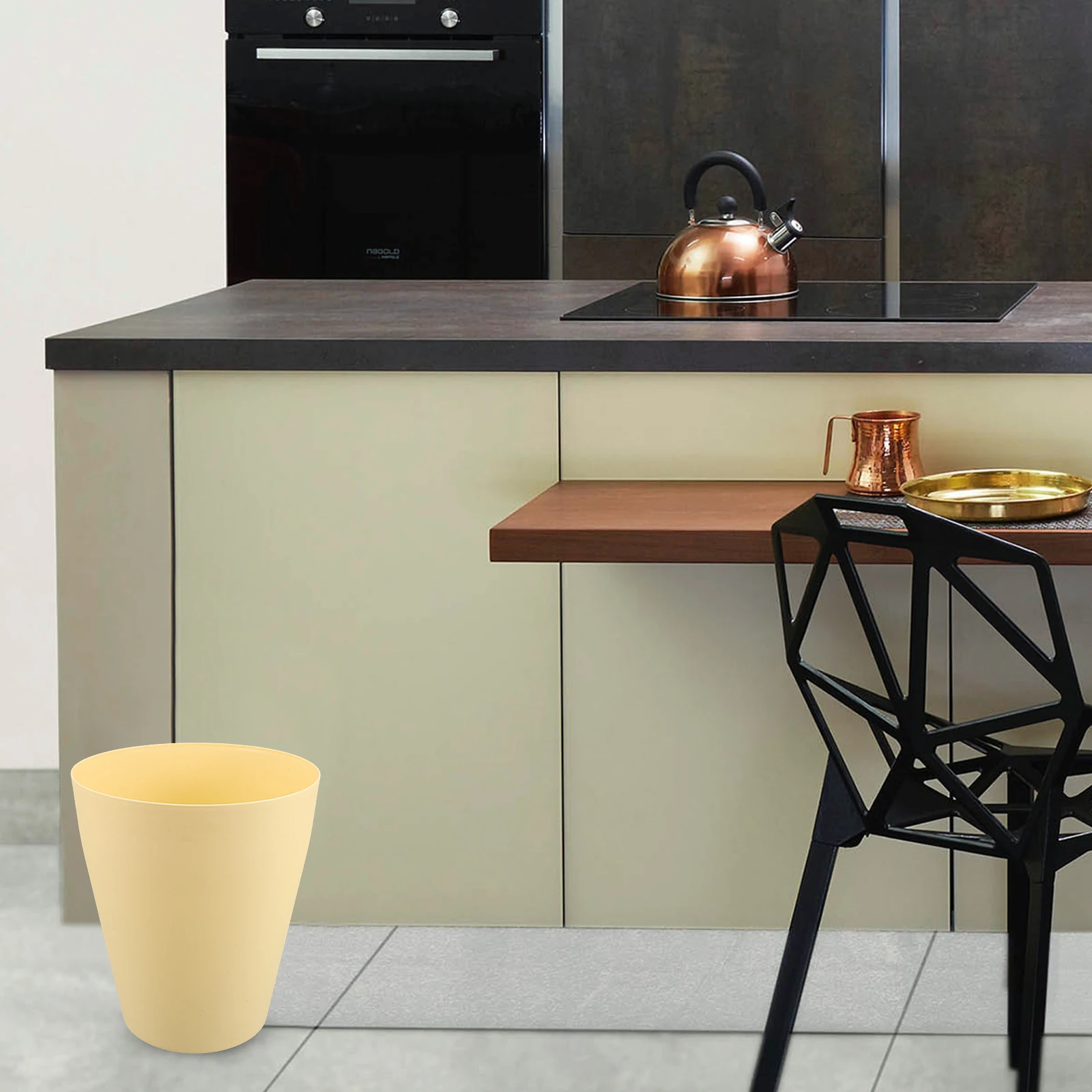 

Simple Trash Can Bedroom Kitchen Accessories Garbage Bathroom Trashcan