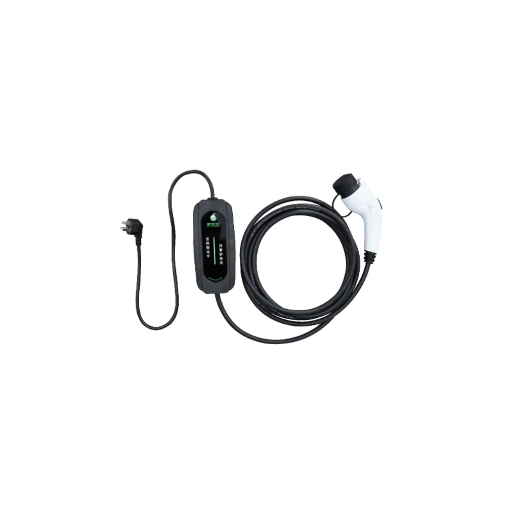 Custom Portable AC Type 2 13A EV Charger 3.3kw Charging Station for Electric Cars New  Condition