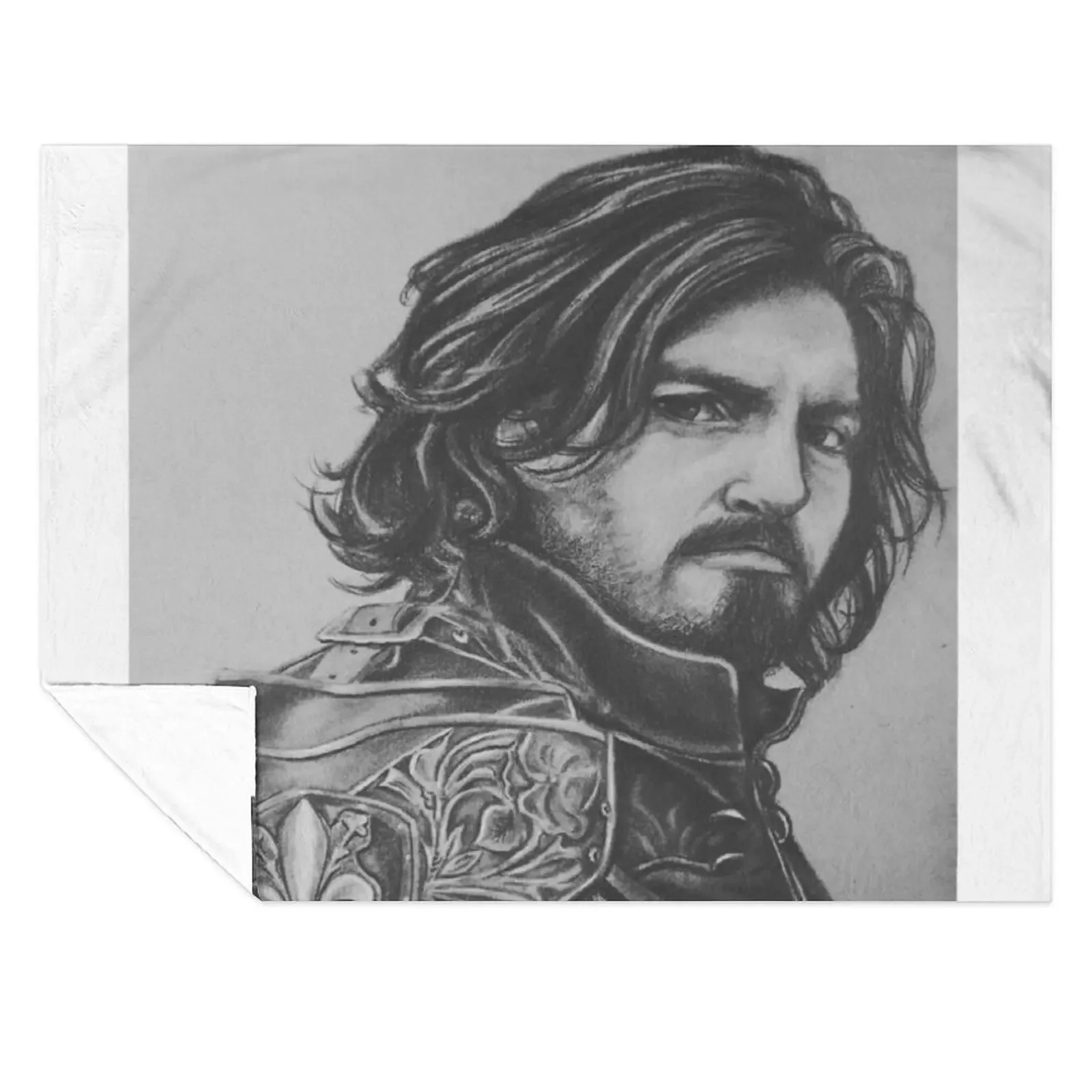 

Captain Athos Throw Blanket Multi-Purpose Decoratives Summer Beddings Plaid Blankets