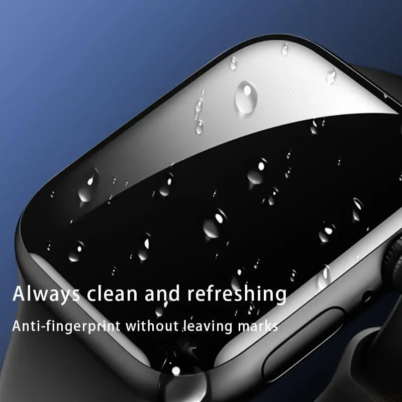 B03F -Watch7 41/45mm Curved Screen Protective Tempered Film Anti-fingerprint