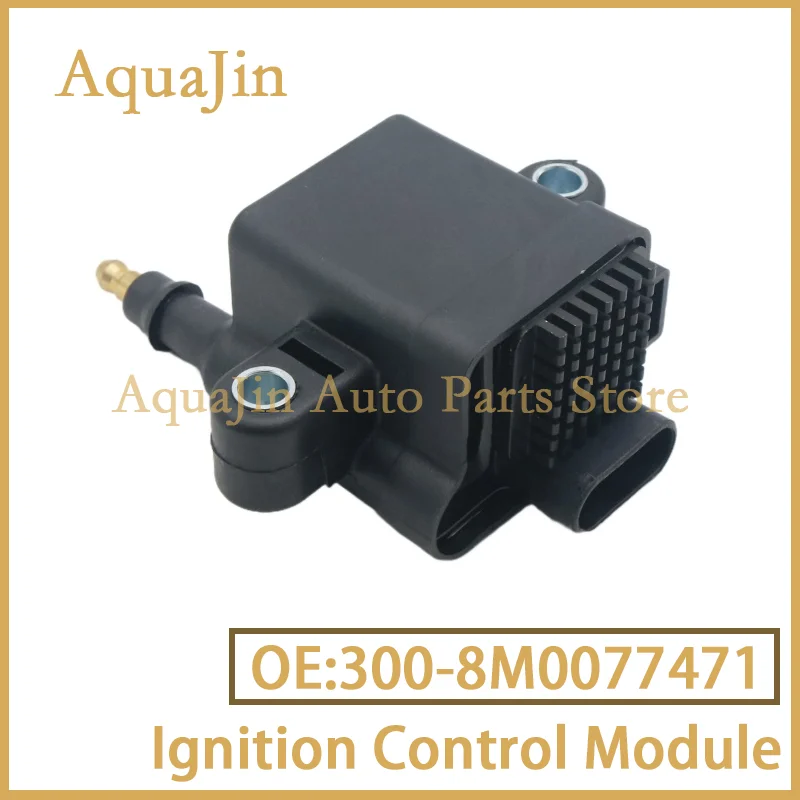 

300-8M0077471 2-контактный разъем катушки системы зажигания для мотоцикла Ford Mercury Optimax Racing EFI 3008M0077471 подходит для автомобиля OEM