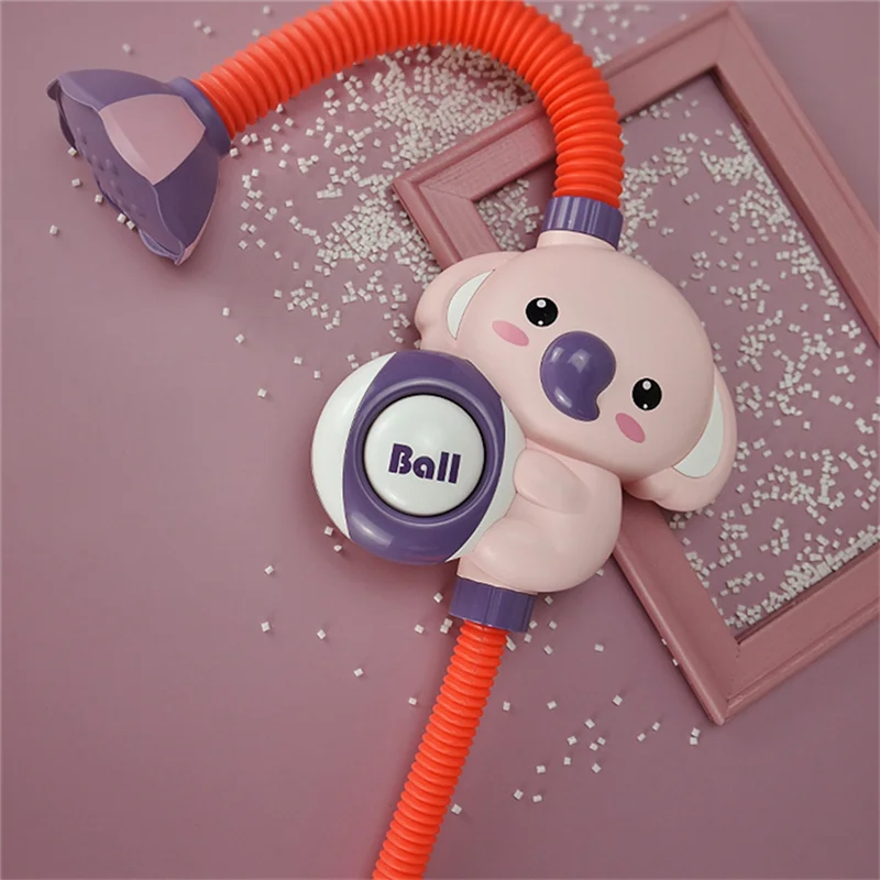 

Baby Bath Toy Automatic Elephant Shower Toy Kid Baby Bath Spray Toy Portable Bathtub Sprinkler Water Pump Fun Baby Gift-B