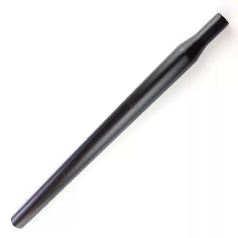 Bike Seatpost Seat Tube Aluminum Alloy 33.9mm Diameter Frosted Silver Matte Black 300mm 350mm 500mm 530mm 550mm Length