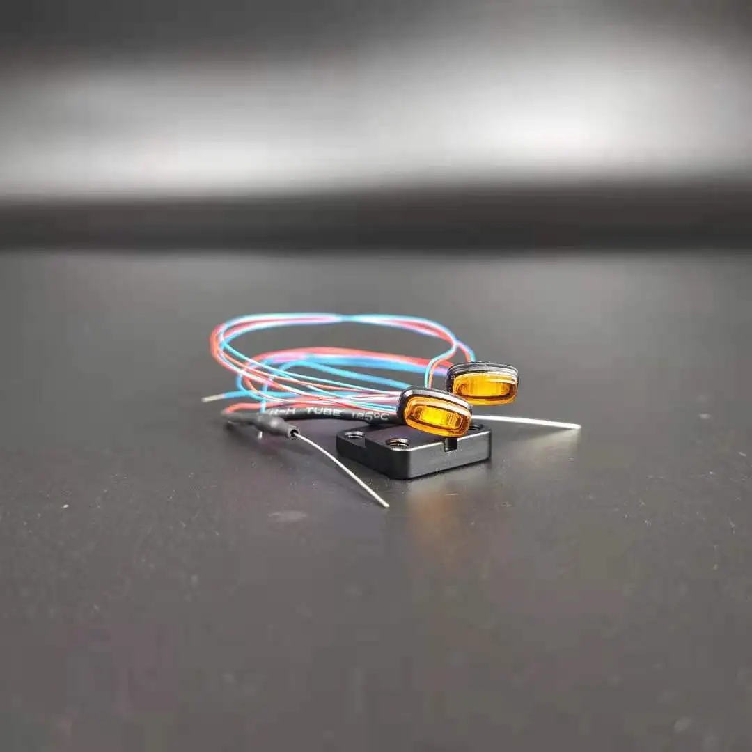 LED Marker Lights Warning Lights for Tamiya 1/14 RC Truck Sca 770s Benz MAN Volvo Upgrade Parts