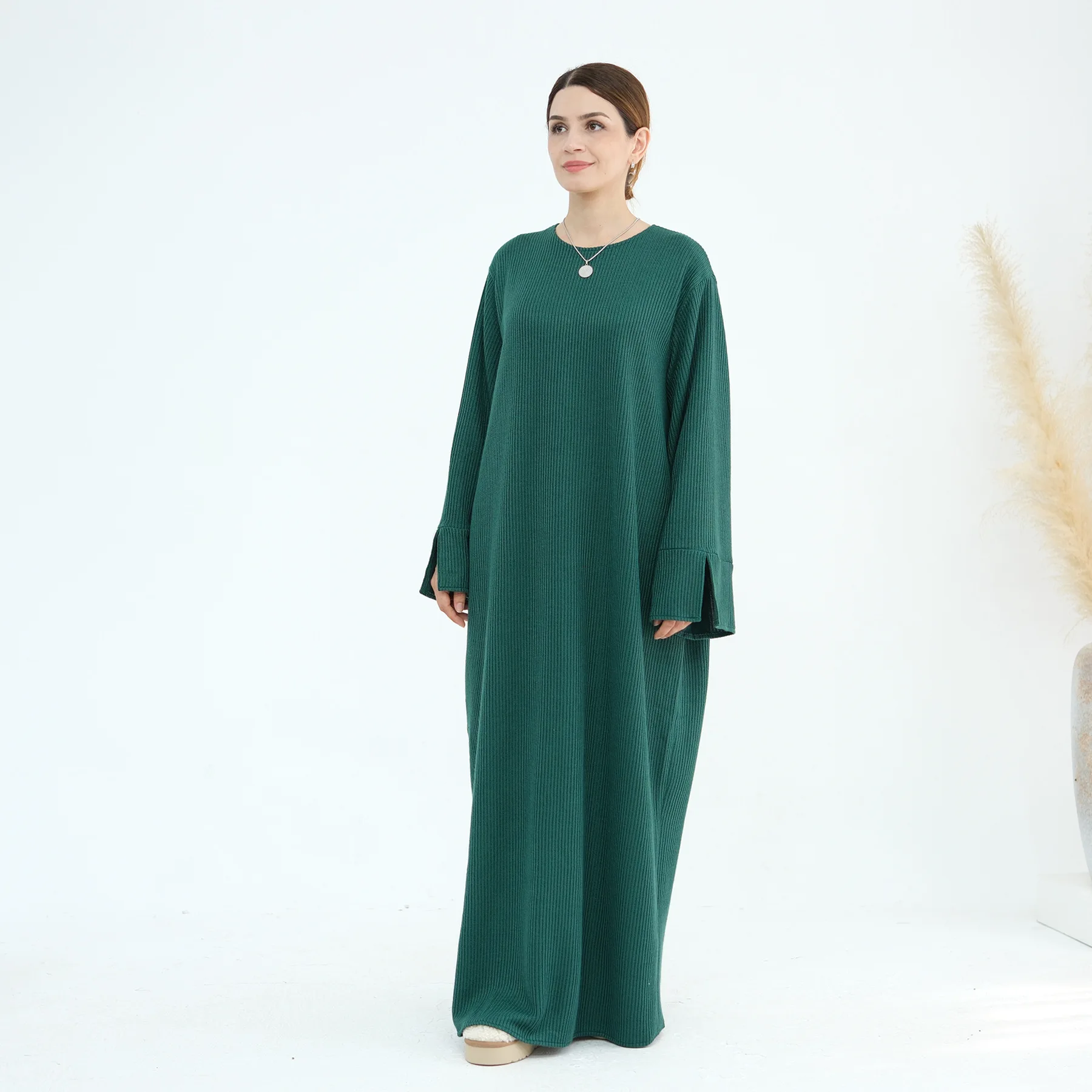 Robe musulmane de luxe pour femmes, abaya noire pour Ramadan, Eid, Dubaï, Turquie, Kimono, Arabe, Maroc, Kaftan, Vêtements islamiques, 2024