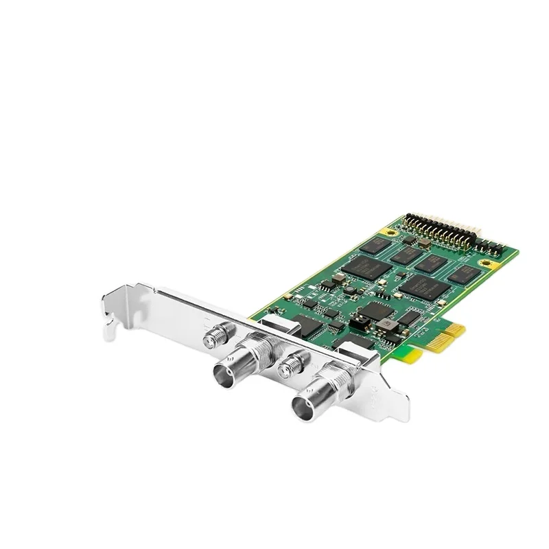 

Tianchuang Hengda 5C0N2 PCI-E Video Conferencing Image Capture Card 2-Way High-Definition 4K SDI Video Android MP4 Gaming