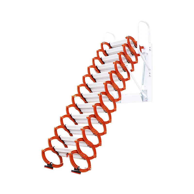 

Titanium-magnesium alloy telescopic folding external hanging manual electric household thickening