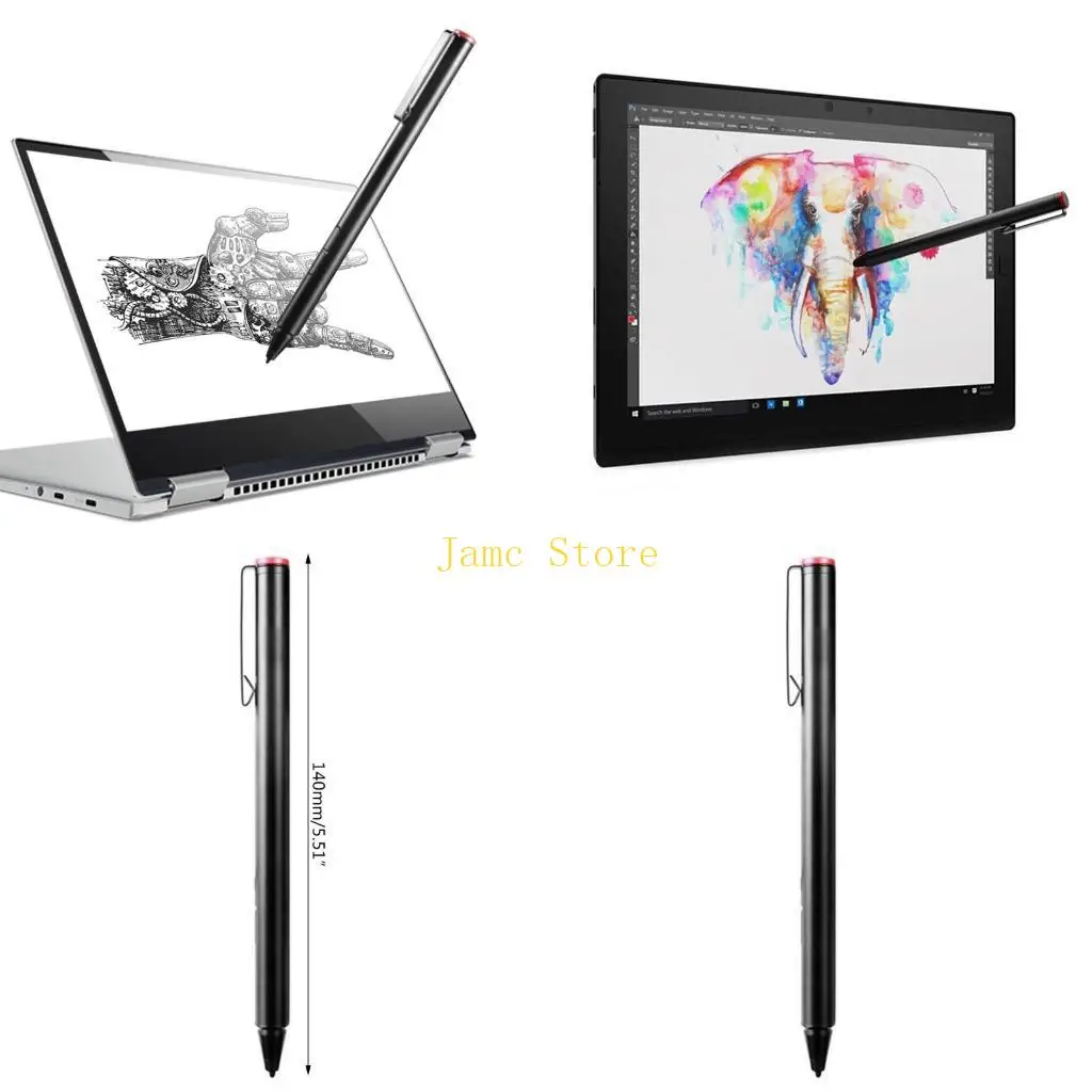 LX0B Digital Pen for Palm Rejection 2048 Pressure Levels for Thinkpad Yoga460/260/520/530/720/900s MIIX