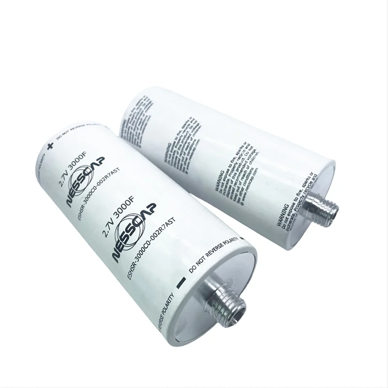 

1Pcs NESSCAP 2.7V3000F For 16V500F Automotive Rectifier Module Low Internal Resistence Large Capacity Improve Energy