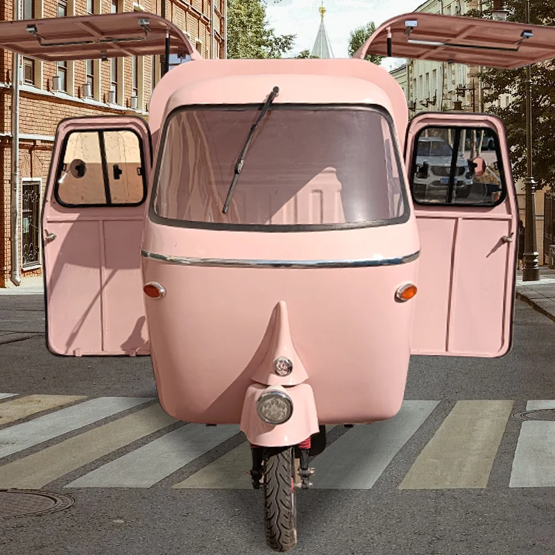 COGSUN New Design Ice Cream Kiosk Fast Food Vending Cart Hot Dog Taco Food Truck Mobile Kitchen Trailer