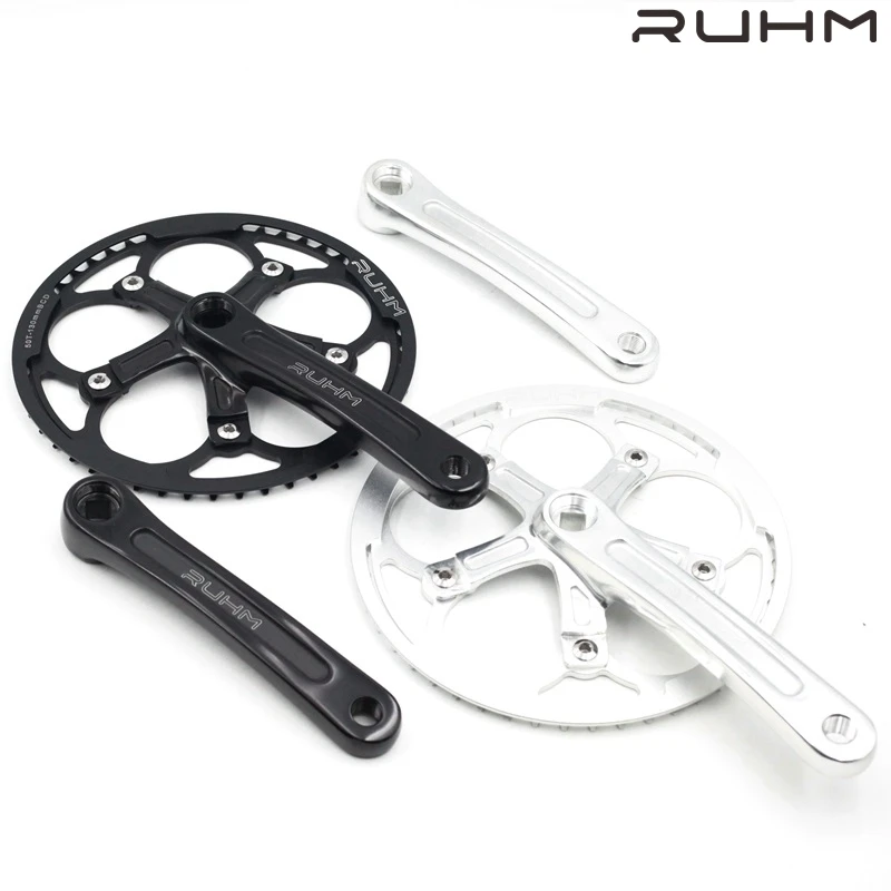 

Ruhm For Brompton Folding Bicycle Tooth Plate 50T Square Hole Aluminum Alloy BCD130 Crank Plate Tooth Plate 170MM Bicycle Parts