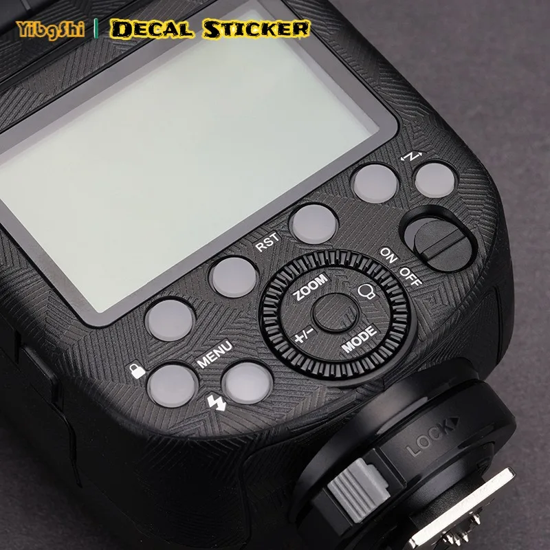 ل Godox V860III V860 III Speedlite غطاء ملصق ل Godox V860IIIS V860IIIN V860IIIC فلاش الكاميرا قسط ملصق مائي الجلد