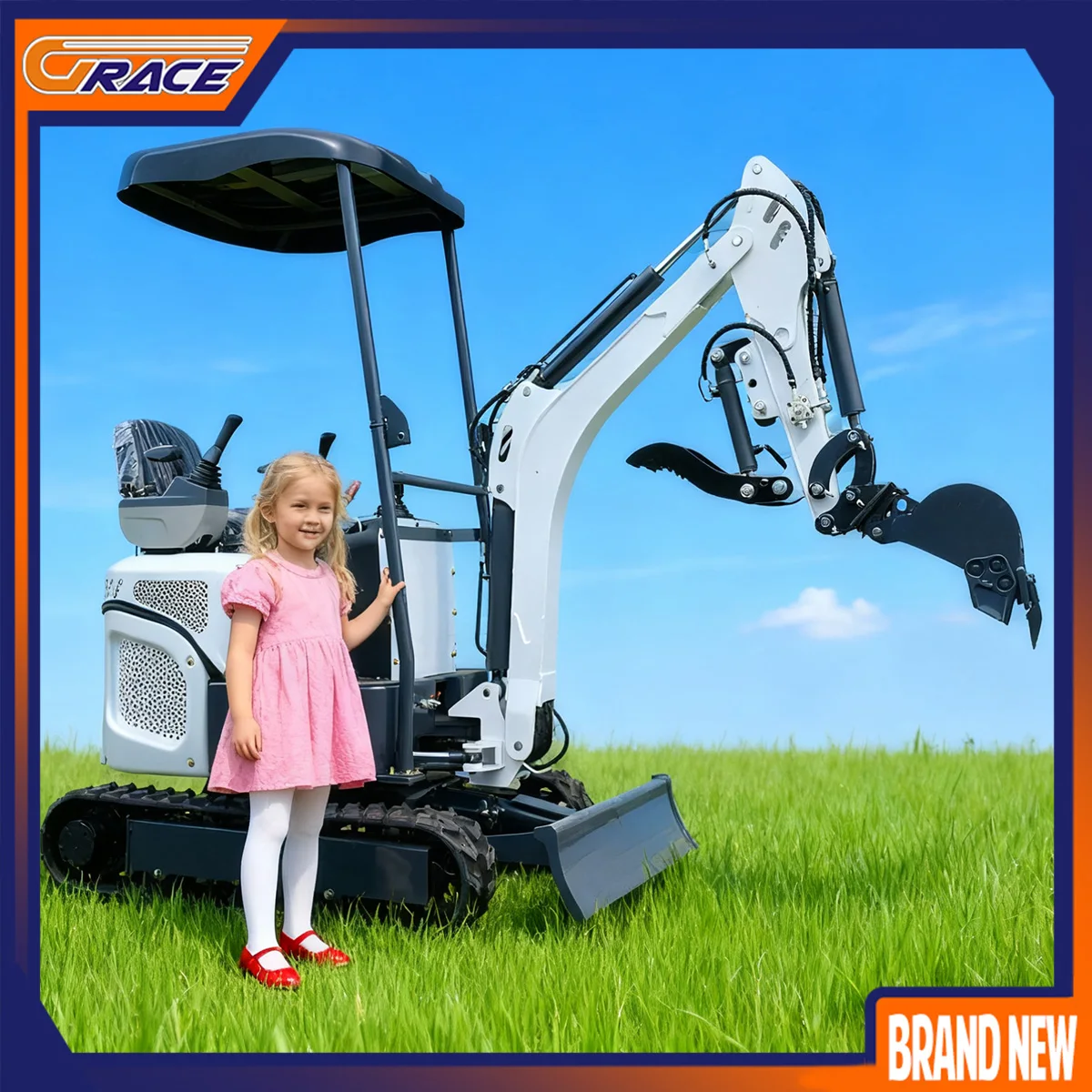 

Customized Product 0.8T Mini Excavator Hydraulic Crawler Mini Excavator Agricultural Crawler Diesel Mini Excavator tools