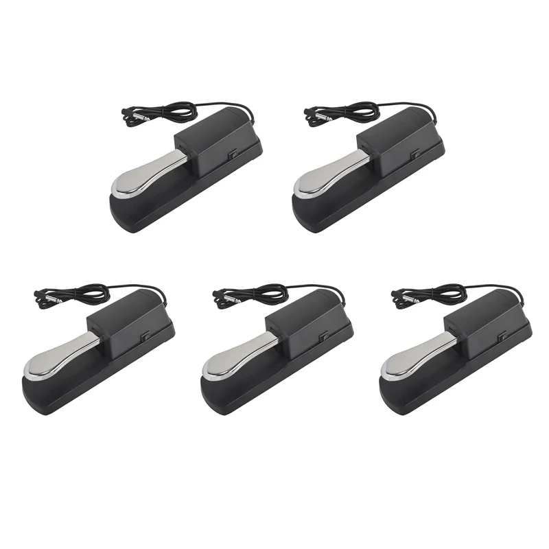 ABVL-5X Sustain Damper Pedal Piano Keyboard For Yamaha Roland Electric Piano Electronic Keyboard Electronic Piano Pedal view 5