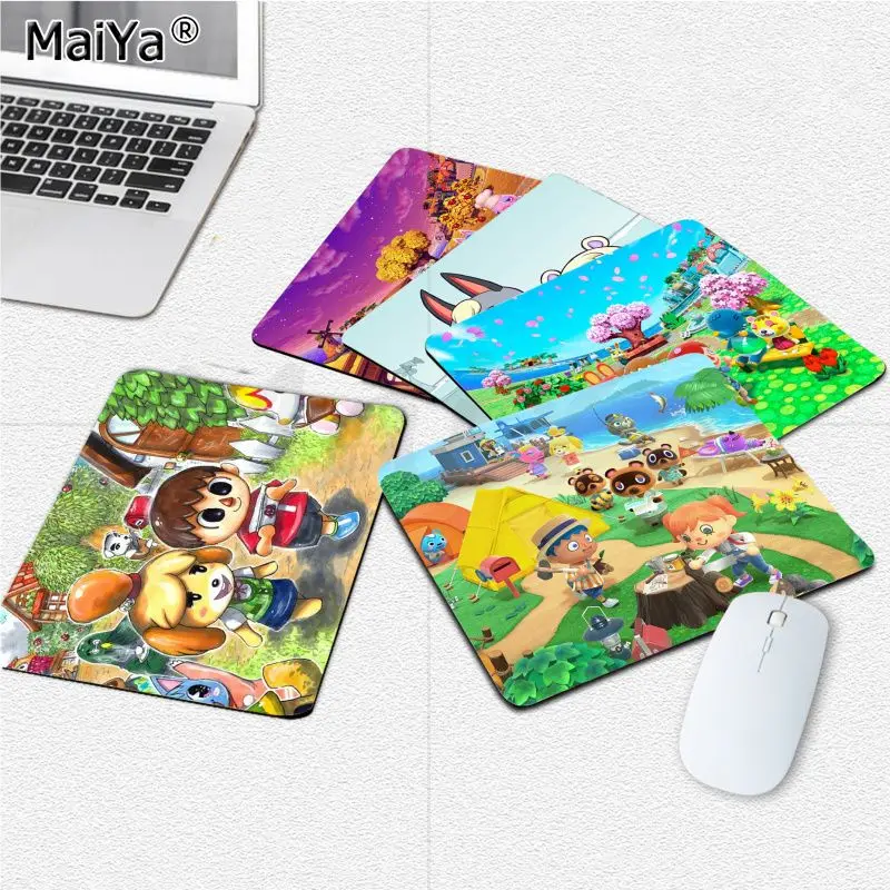 

Animal Cros singes Mousepad 25x29cm Small Office Student Gaming Thickened Large Writing Pad Non-slip Cushion PC Computer Table