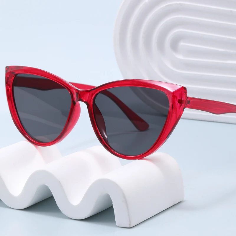 3 stücke INS Mode Großen Rahmen Cat Eye Sonnenbrille Frauen Männer Retro Gradienten Sonnenbrille Übergroßen Marke Brillen Weibliche Unisex