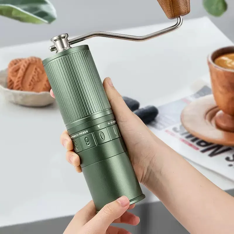 

Coffee hand crank grinder hand brewed coffee bean grinder grinding espresso single serve manual machine high end