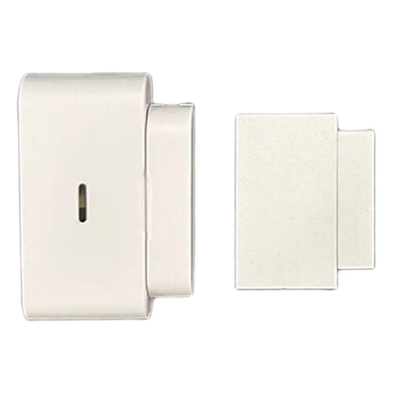 

【T07A】Alarm Host Required 5-Level Sensitivity Adjustment Window Glass Break Detector Vibration+ Magnetic Door Sensor Operate