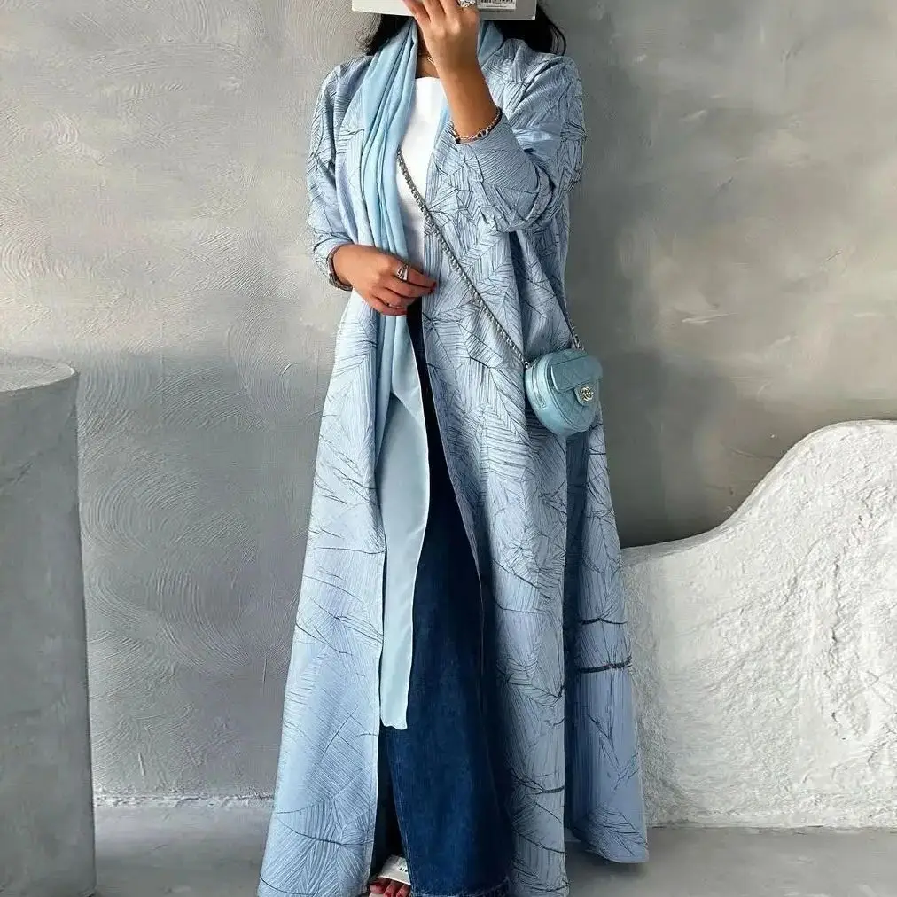 

Modest Abayas for Women Muslim Dress Dubai Kimono Cardigan Kebaya Turkey Kaftan Caftan Marocain Femme Robe Islam Jalabiya Abaya