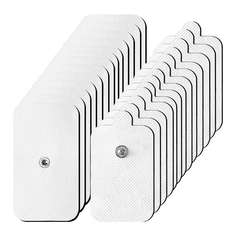 Tens Electrode Pads EMS Muscle Stimulator Electrode Pads Universal 3.5mm Snap Conductive Gel Pad Massager Acupuncture Patches