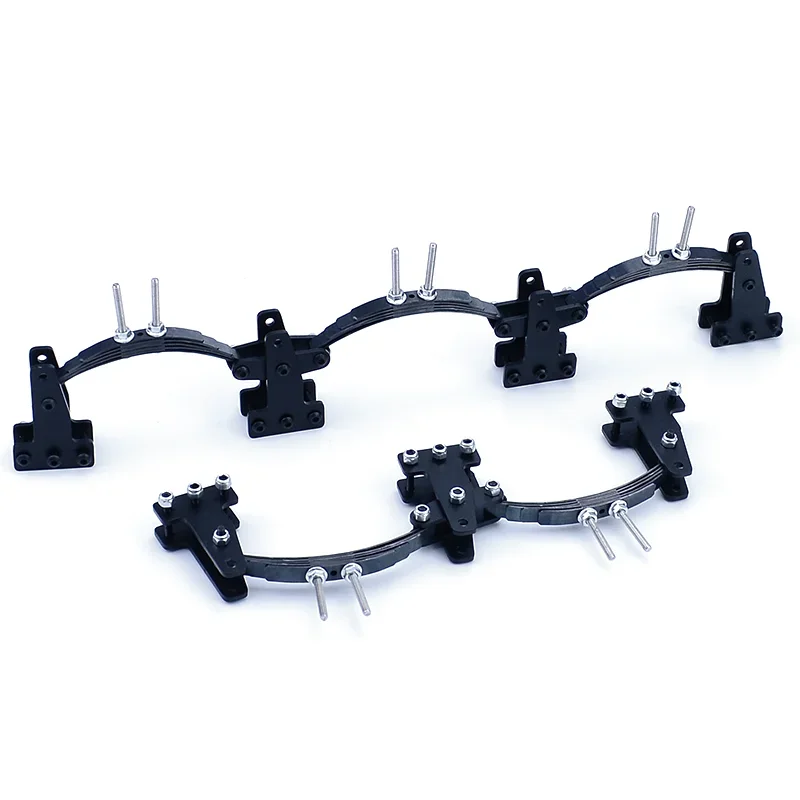 Metal 2/3 Axis Balance Suspension Kit Steel Plate Trailer for 1/14 Tamiya RC Truck SCANIA 770S VOLVO BENZ MAN TGX Car