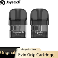 2pcs/pack Joyetech EVIO GRIP Pod Cartridge 2ML Empty / 0.6ohm / 0.8ohm Fit EN Coil For E Cigarette EVIO GRIP Kit Vape