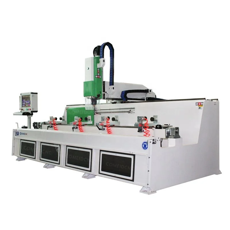 Simple Operation Servo Motor Aluminum CNC Drilling and Milling Machine for Industrial Profile extrusion