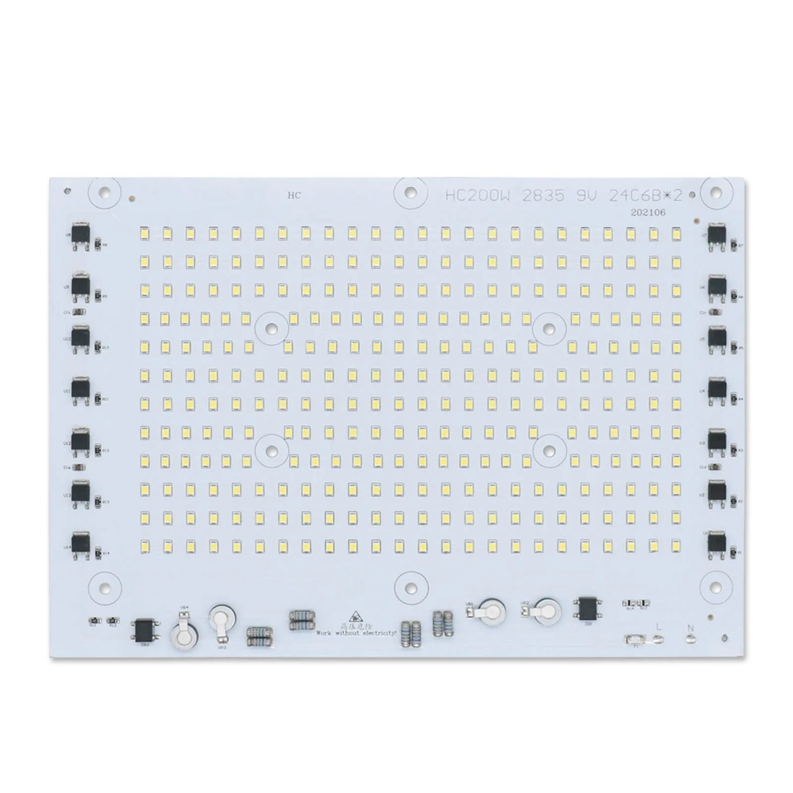 

50W 100W 150W 200W AC220-240V LED Light Board Diode SMD2835 LED Lamp Board Light Source Ceiling Light LED Bulb Light Floodlight