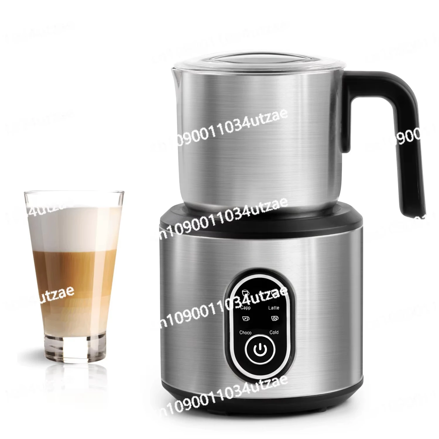 Automatic Hot and Cold Milk Foam Machine Household Small Coffee Machine Electric Milk Frother Automatic Milk Foam Pot Split