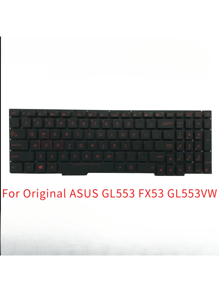 

New Ru Laptop Keyboard for Original ASUS GL553 FX53 GL553VW
