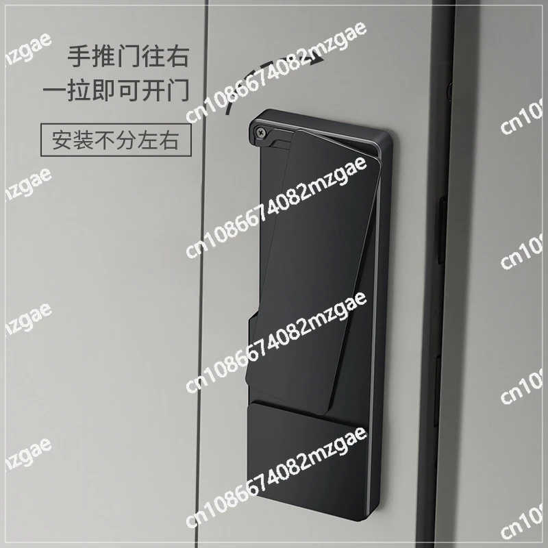 Pure Copper Room Door Lock All Copper Indoor Magnetic Suction Silent Ecological Lock Simple Modern Door Handleless Brass