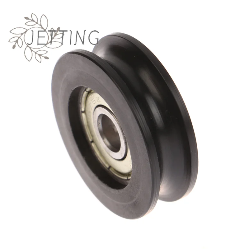 حار 1 قطعة 626 تحمل الصلب تحمل ل نافذة الباب الشريحة U الأخدود الأسطوانة بكرة الأسطوانة حقن المغلفة U على شكل عجلة بكرة