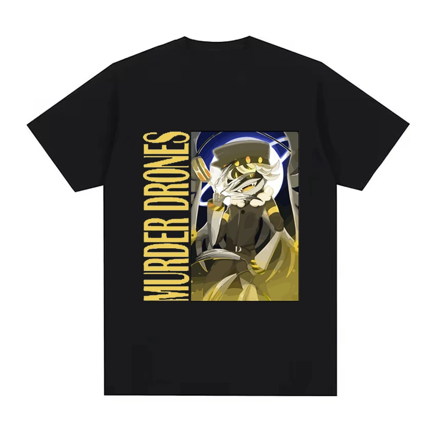 Anime MURDER DRONES Printed T-shirt for Men Women Crew Neck T Shirts Short Sleeve Tshirt Summer Fashion Tees Unisex Casual Tops