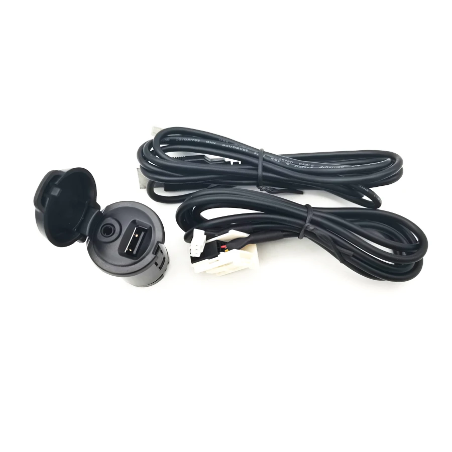 AUX/USB Audio Wire Adapter For Peugeot 307 407 308 408 508 3008 RD43 RD45 view 2