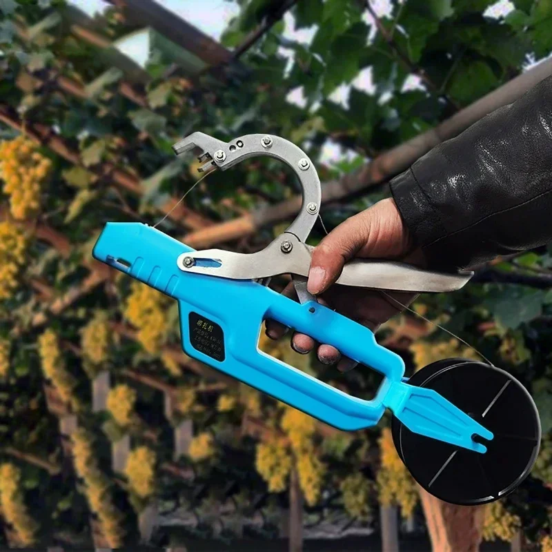 Electric Binding Machine Plant Tying Tool Vegetable Stem Strapping Branch Tapener Machine Electric Grapevine Tying Garden Tools