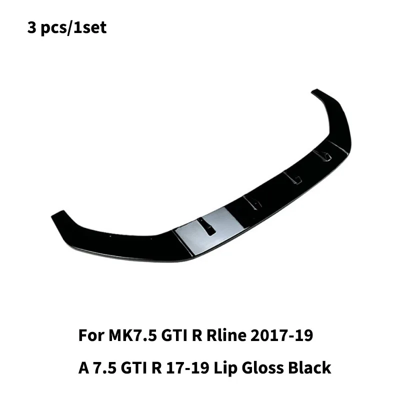 Kofferbak Spoiler Wing Lip voor Volkswagen Golf 7 7.5 MK7 7.5 GTI R R Lijn 2013-2021 Dak diffuser voorste splitter Body kits