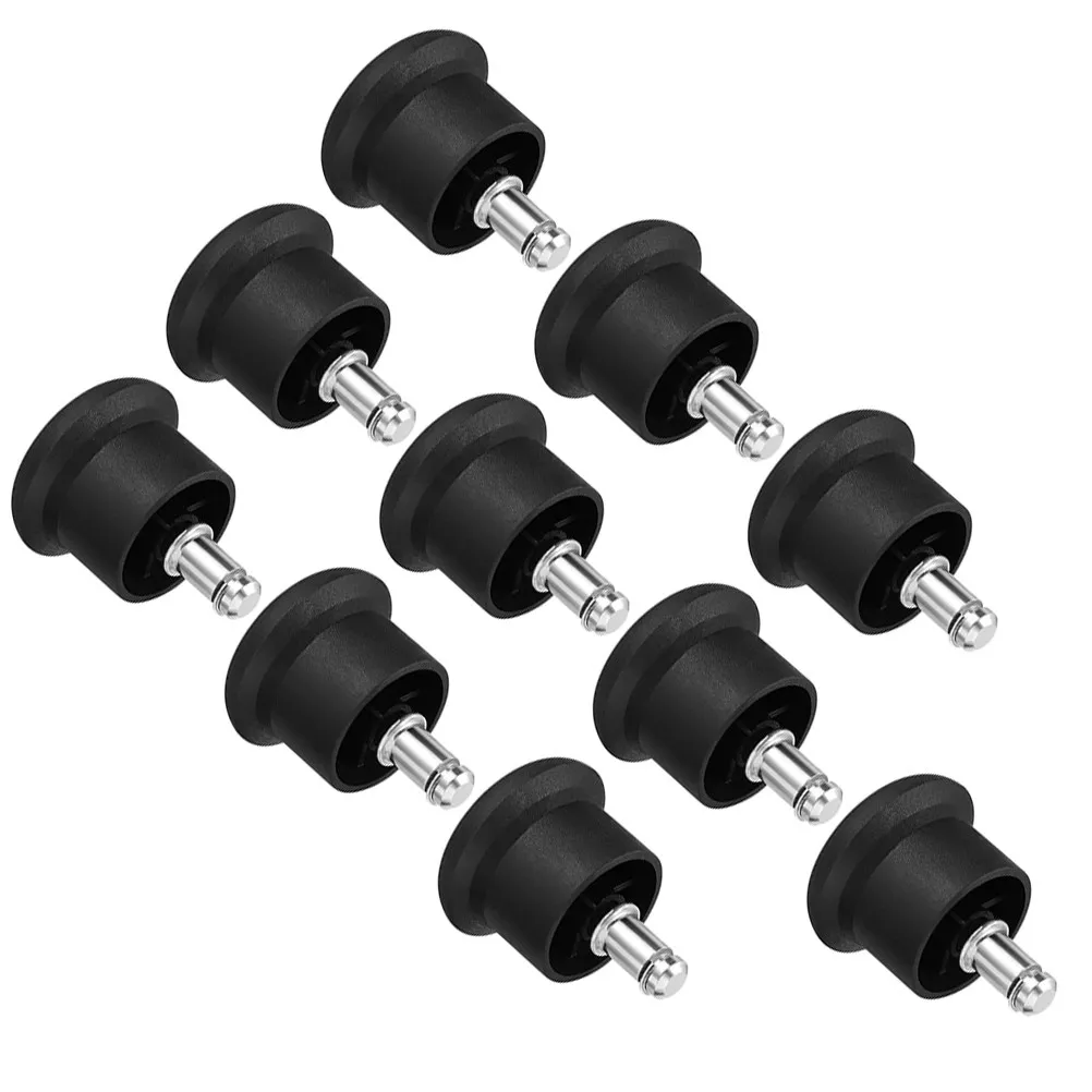 10Pcs Chair Foot Glides Stationary Stopper for Office Chair Convert Casters to Fixed Protect Floor Scratch Reduce Noise