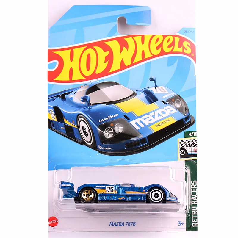 2024-145 / 2023-28 Hot Wheels Cars MAZDA 787B 1/64 Metal Diecast Model Collection Toy Vehicles