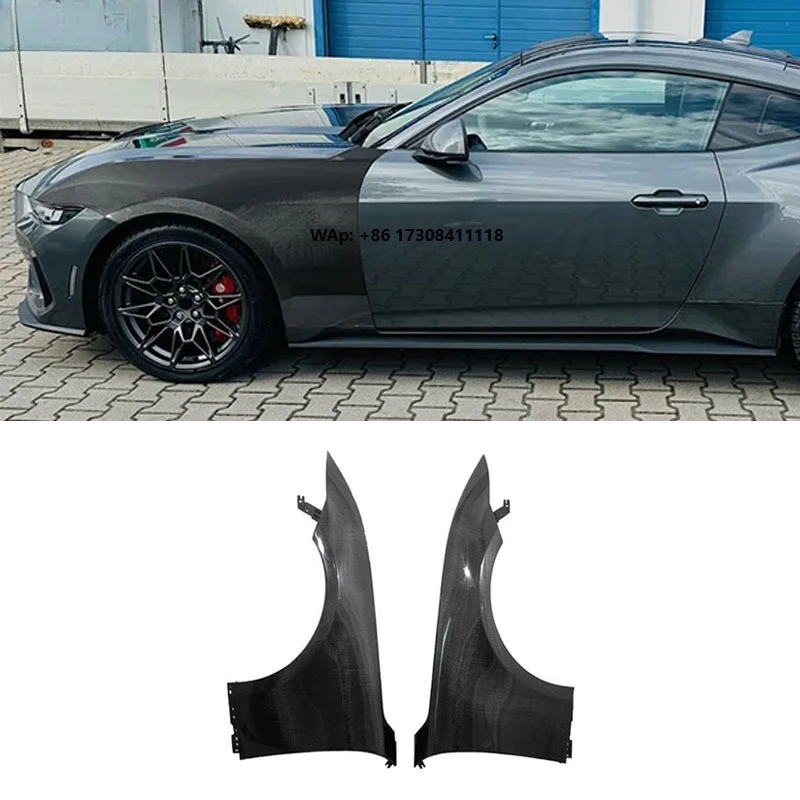 

Carbon Fiber Fender for Mustang 2024 + Car Fender Side Fender Lightweight High Quality Auto Parts