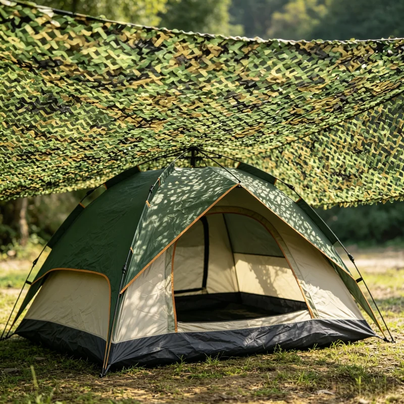 มุ้งพรางลายป่าแบบม้วน - ตาข่าย - Hunting And Camping In Jungle บทวิจารณ์และราคา