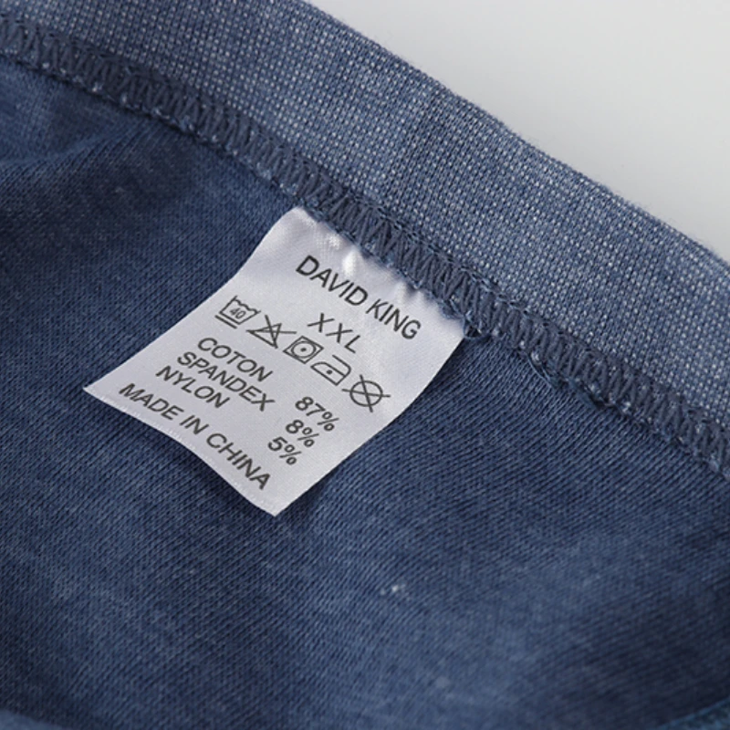 Pajama pants for men Close-fitting cotton Spring autumn underpants trousers leggings Thermal bottoms pants pee hole sleepwear