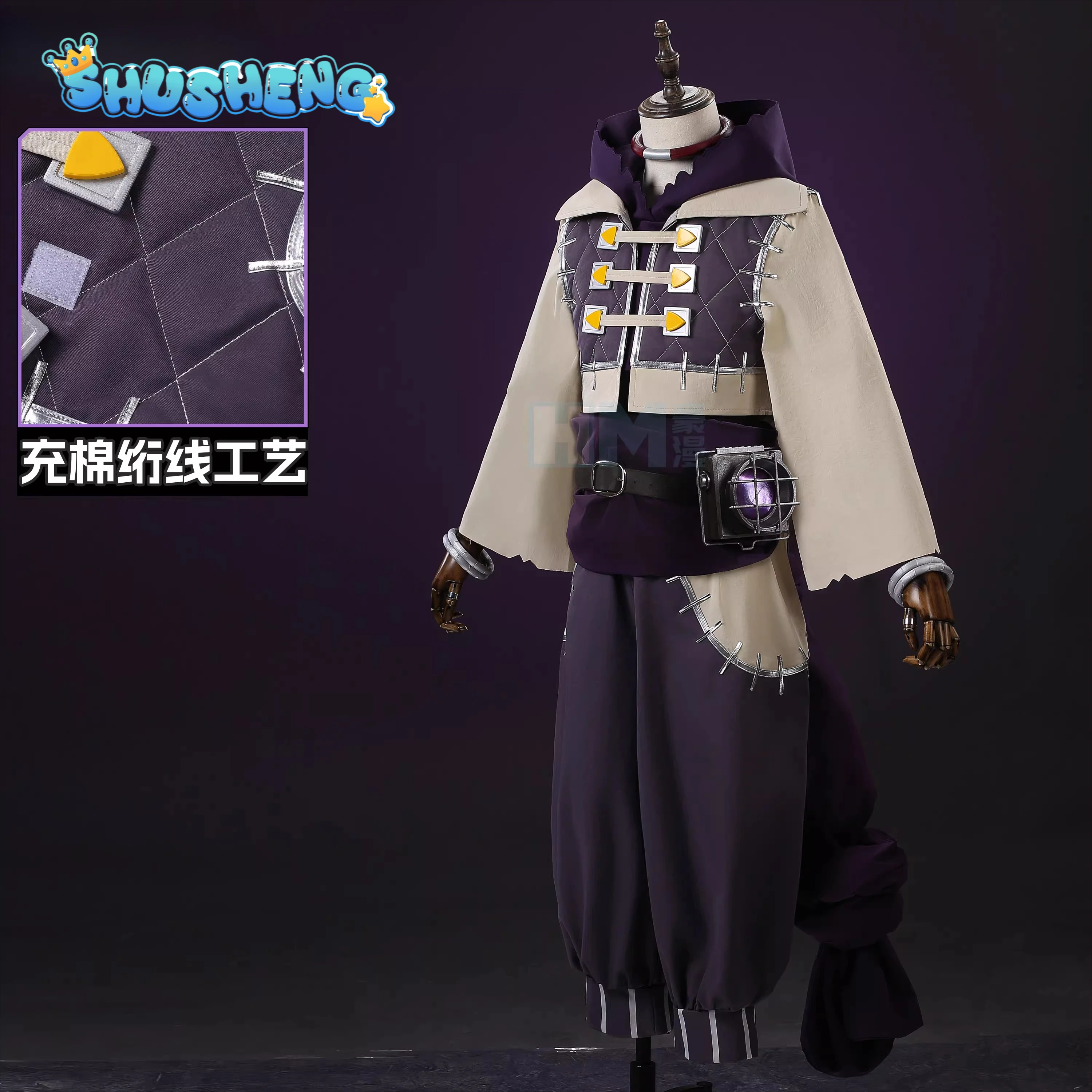 

GACHIAKUTA Jabber Wongar cosplay Costume Anime cosplay costumes Villain role, Halloween carnival party costume shushengcos