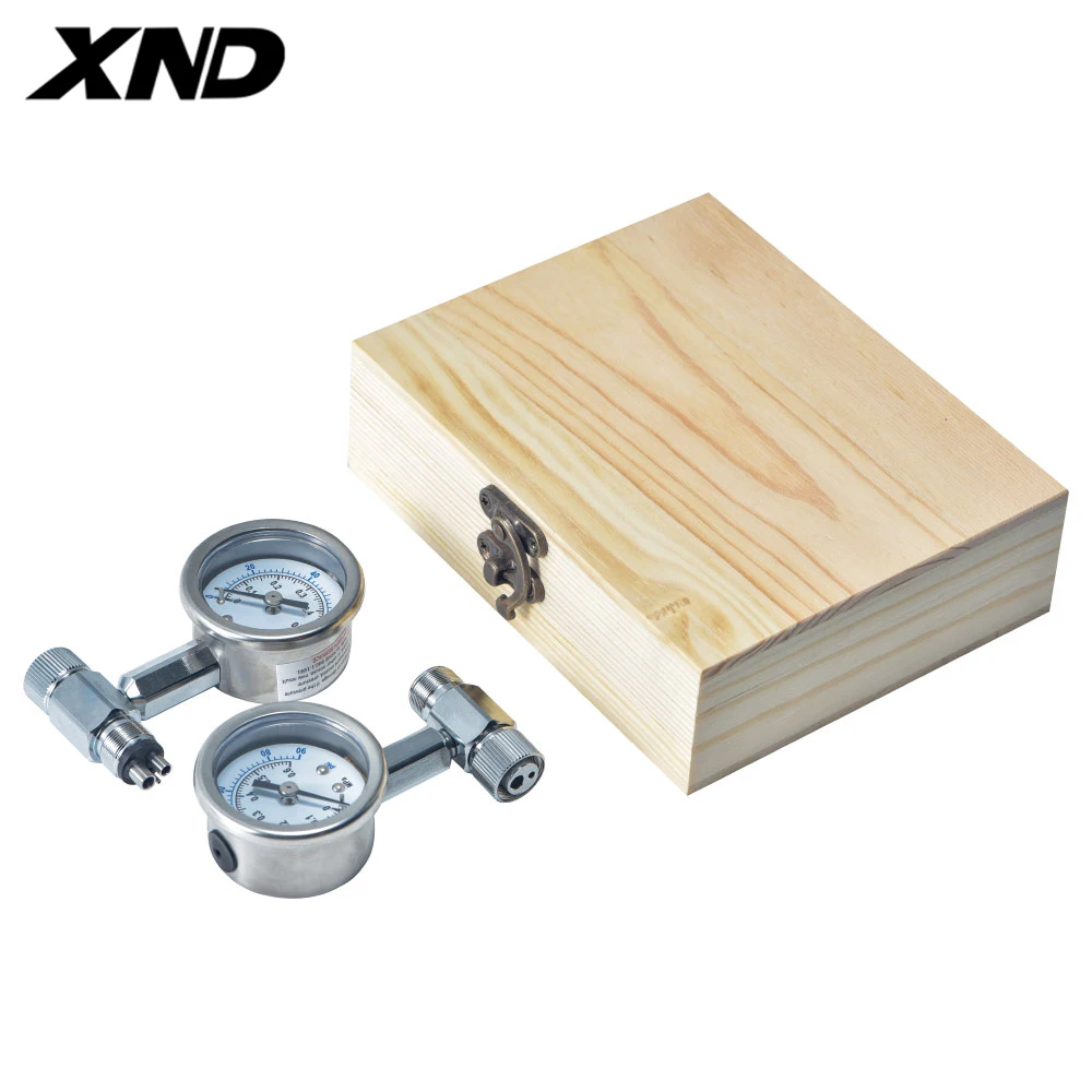 XND 2PCS Pressure Correction Gauge Dental Handpiece Air Turbine Pressure Gauge Test Manometer Dentist Unit Spare Part 2/4 Holes