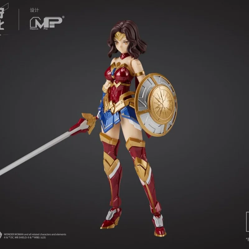 

Dc Will Be The Soul Of The Comics Wonder Woman Assembler Woman Model War Ji Golden Eagle Machine Armor Doll Toys Festival Gifts