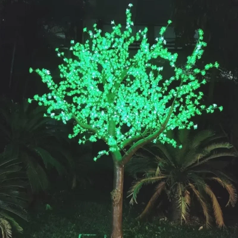 6 Color LED Cherry Blossom Tree Light LED Artificial Tree Light 3456pcs LED Bulbs 3m Height 110/220VAC