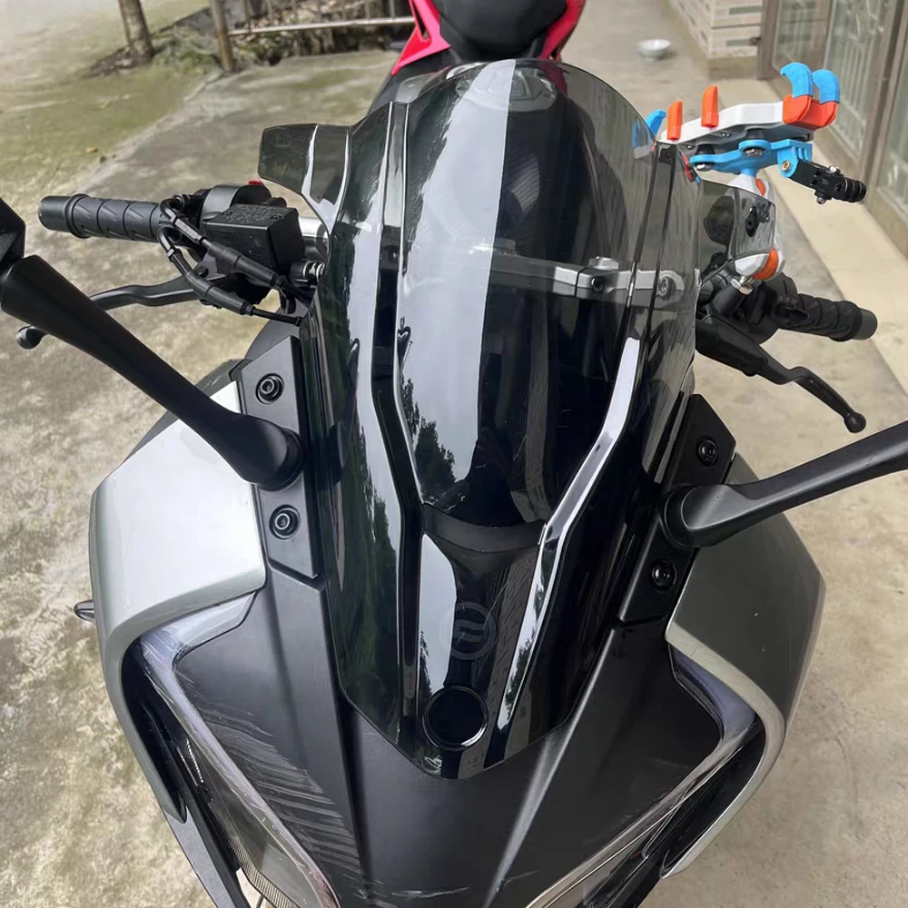 

For CFMOTO 250 SR 250-sr 2024 250SR Windscreen Motorcycle Accessories Windshield Fairing Wind Deflector Screen Double Bubble New