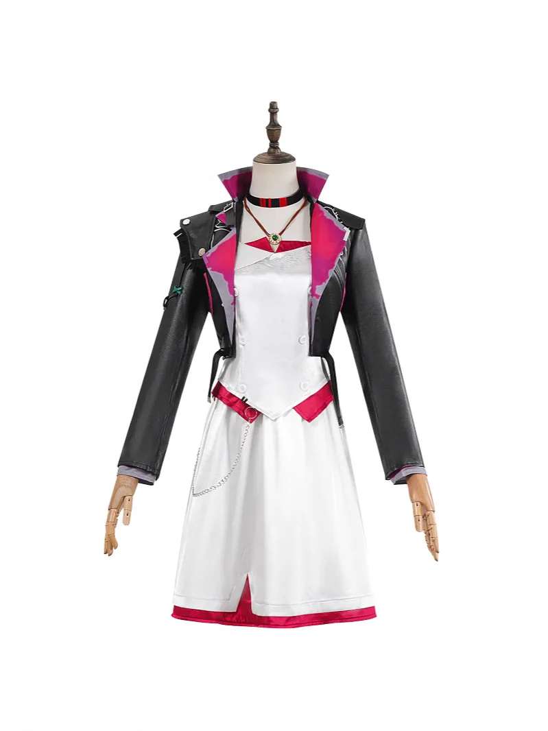 متوفر سلسلة Collab التأثيرية: لعبة LOL Arcane S2 مسحوق Jinx أزياء تنكرية لحفلات الاتحاد الأفريقي فستان رقص زي الهالوين