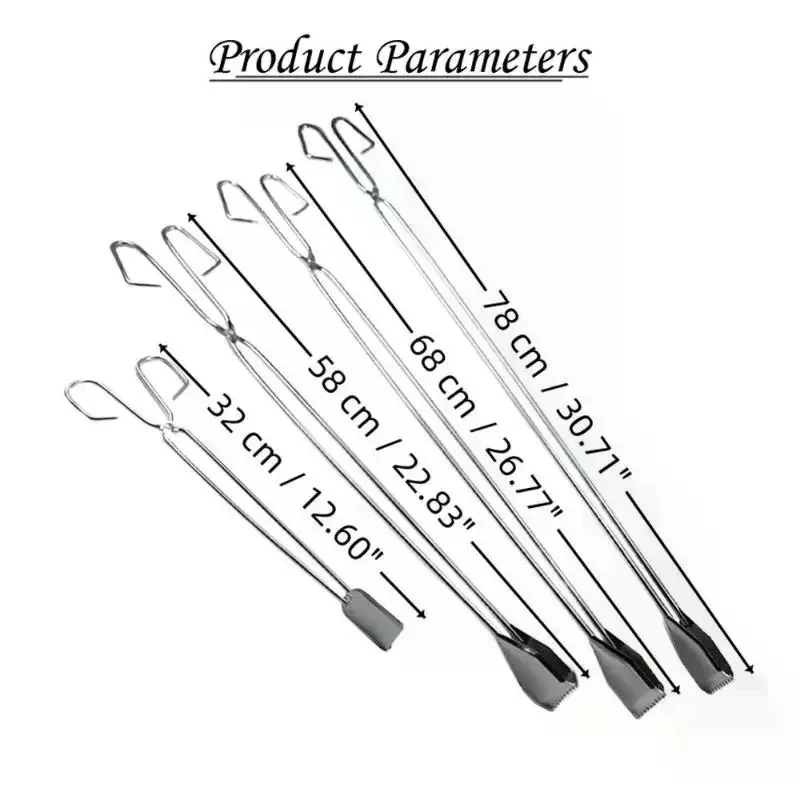 Long-Handle Grabber Picking Tool 32/58/68/78 Cm Heavy-Duty Metal Cleaning Assistant For Elderly Home Use