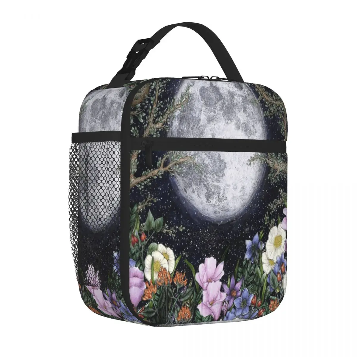 Hot Sale Midnight In The Garden II Pastel Meal Prep Bag Downtown Work Lightweight Lunch Bag
