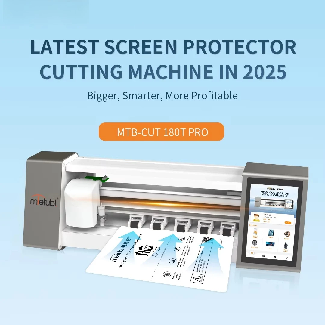 7 Inch LCD Display Custom Cutting Over size Film Machine Hydrogel Tpu MTB-CUT180T PRO Cutter Automatic Plotter